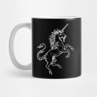 Medieval Heraldic Unicorn Mug